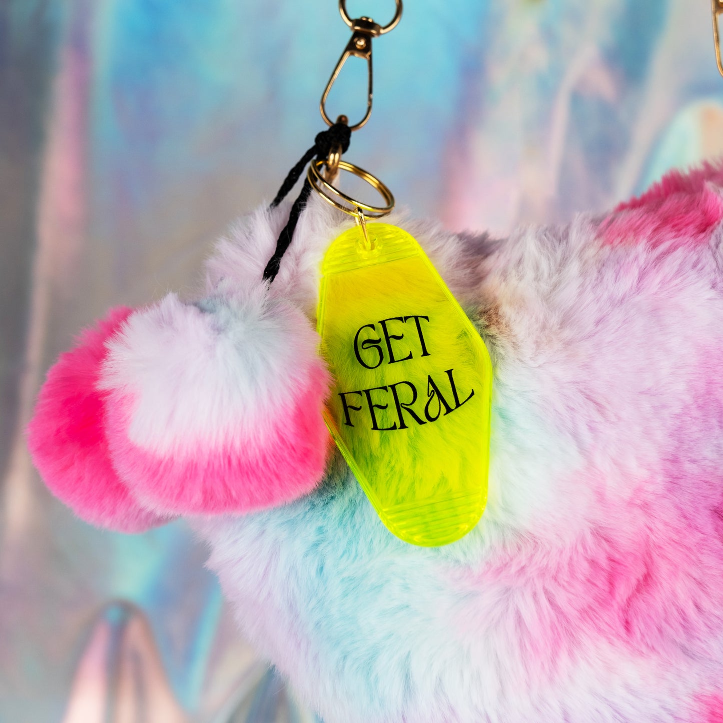 Y2K Floofy Heart Bag
